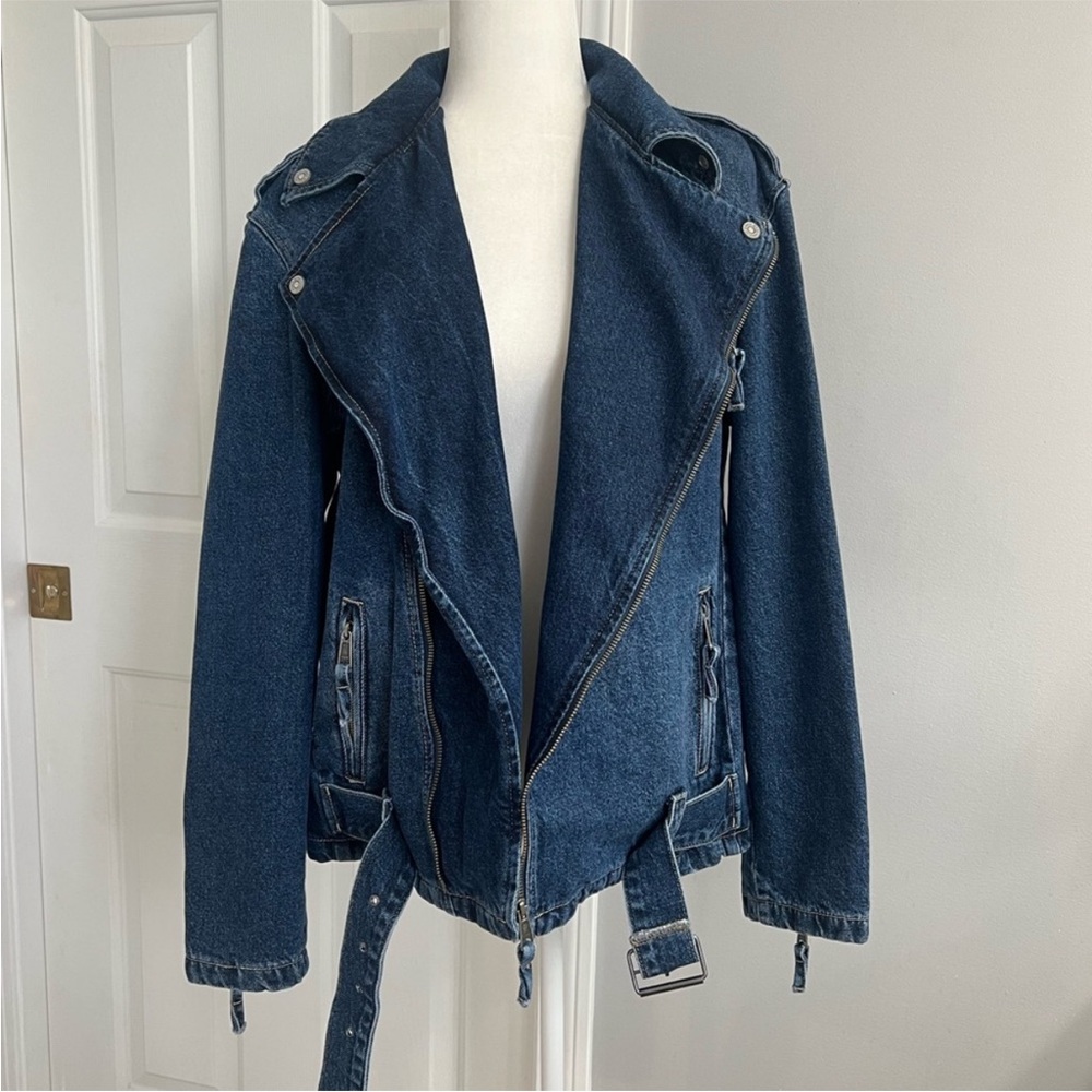 Hidden Denim Jacket Blue Size M - Picture 10 of 11